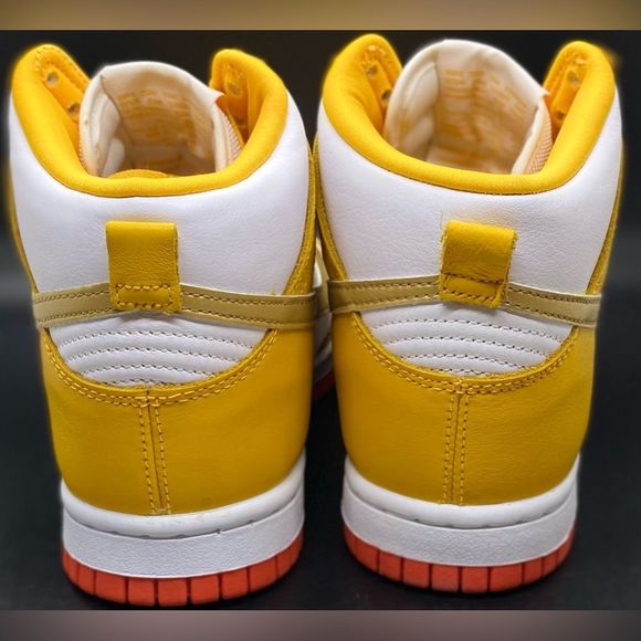Nike Dunk High University Gold Orange NEW - Picture 4 of 5